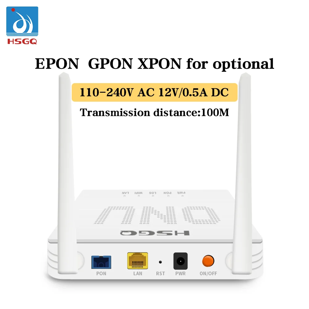 Hsgq X100w2 Módem Gepon Ont De Fibra Ftth1ge24gwifisolución De Red Xpon Epon Buy Ftth 1ge 4617