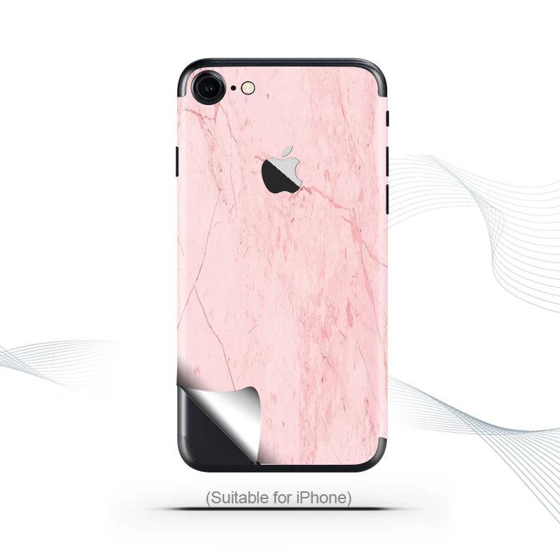 New Design For Iphone Decal 3m Sticker Cover Anti-scratch Decal For Apple Iphone 7/8 Classic Marble - Buy Hot Sale Factory Iphone Xs Max Sticker Waterproof 3m Sticker