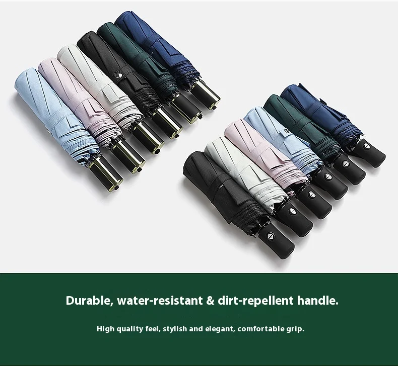 Wholesale Rain Shine Fully Automatic Large Size Umbrella Customizable Advertising 8K Modern Daisy Sun Protection Sunshade Travel