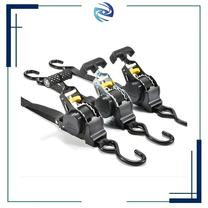 Automatic Retractable Ratchet Straps Heavy Duty Self Retracting Tie ...