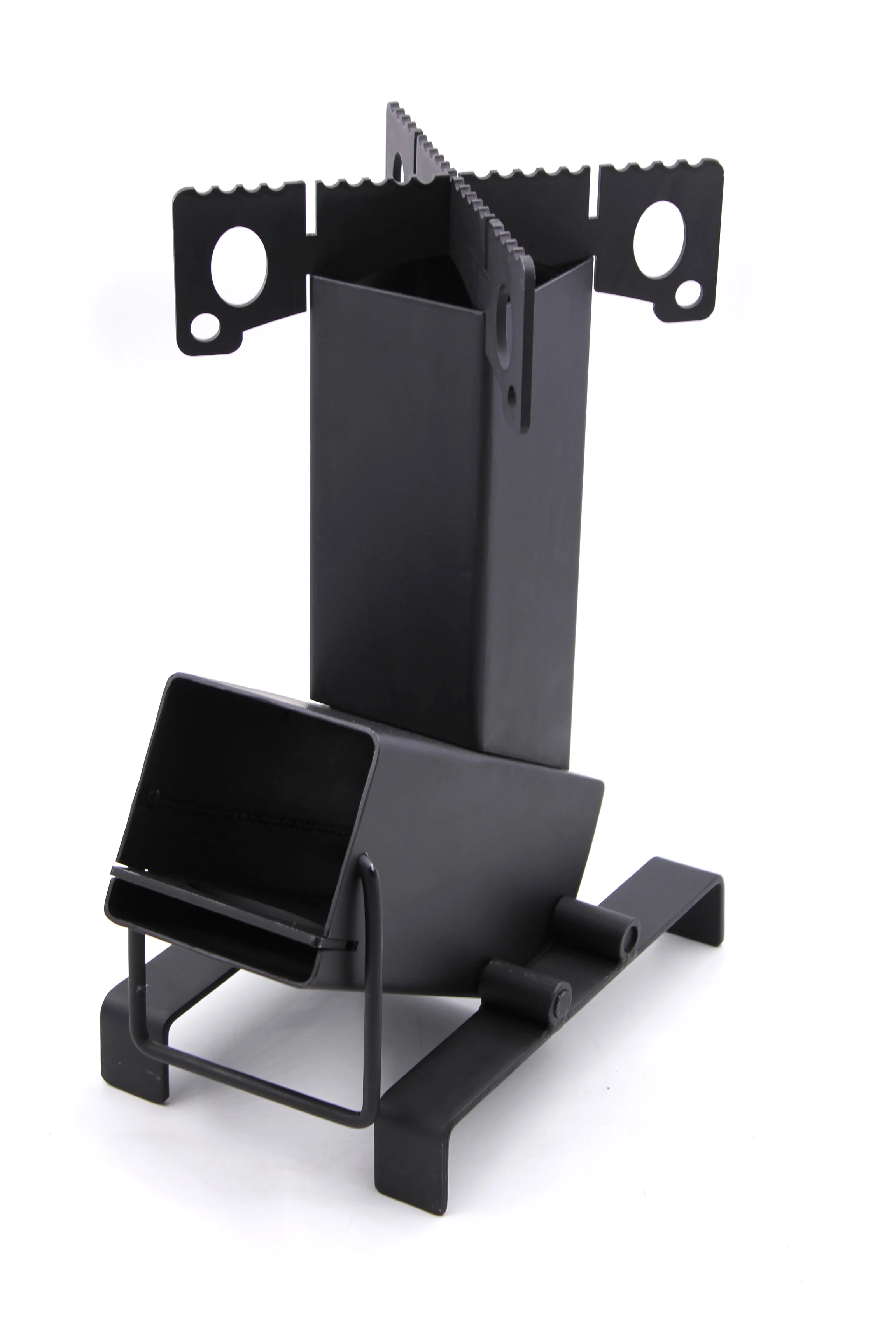 Camping Hiking Small Indoor Steel Wood Burning Stove Rocket Stove