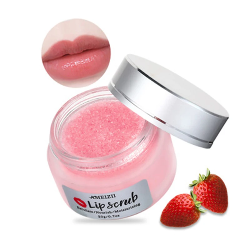 Wholesale 20g Low Moq Private Label Lip Scrub Exfoliator Custom Logo