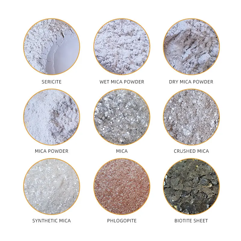 Cheap price dry and wet 325 1000 1250 6000 mesh mica powder color white mica powder sericite  powder factory