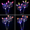 Hot Sale Helium Stuffing Festival Product Confetti Christmas Party Led lights Balloon
