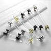 Acrylic Drawer Knobs Pull Handles Clear Glass Look Cabinet Door Handle VT-01.155