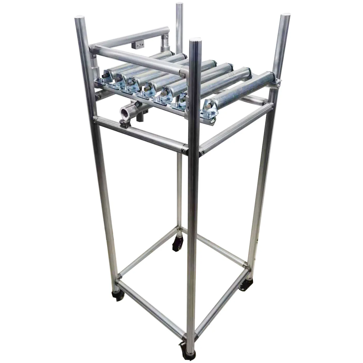 product 90 degree corner rack right angle turning smooth flow shelving lcia low cost automation third generation lean pipeline rod alloy-13