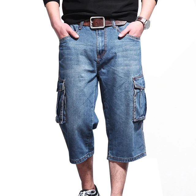 baggy denim shorts mens