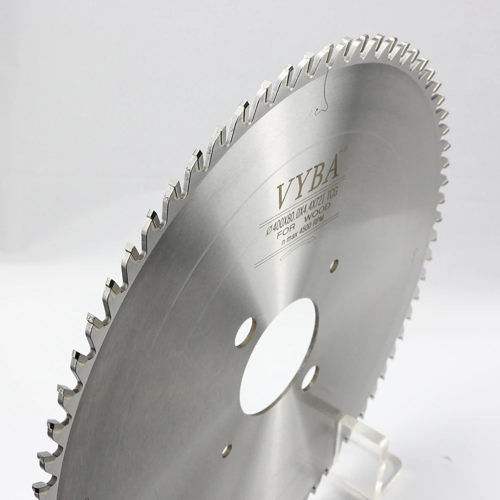 400x4.4x72t Tct Circular Saw Blades Cutter For Cutting Laminated Panels