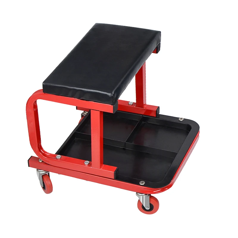 Rolling Seat Stool Creeper Mechanics Rolling Work Stool Chair Auto Work Shop Garage Seat With