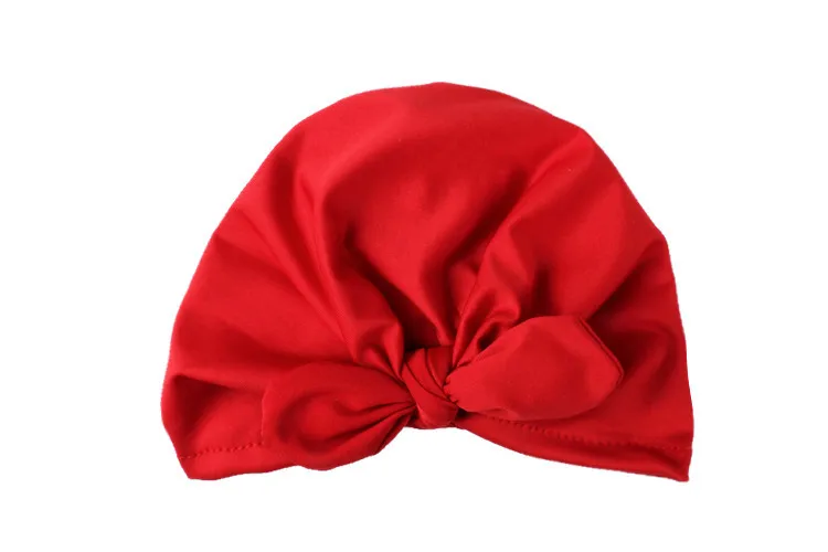 Kht009a High Neonatal Baby Head Solid Color Baby Bonnet Bunny Ear Bow Wrap Head Cap Winter Warm Baby Beanie Hats - Buy Kid Cap,Babies Knitted Hat,Baby Hats Product on Alibaba.com