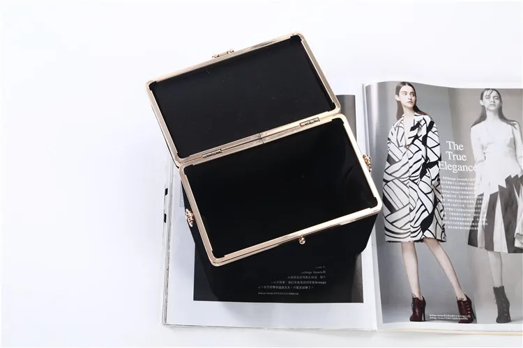 Velvet Box Bag