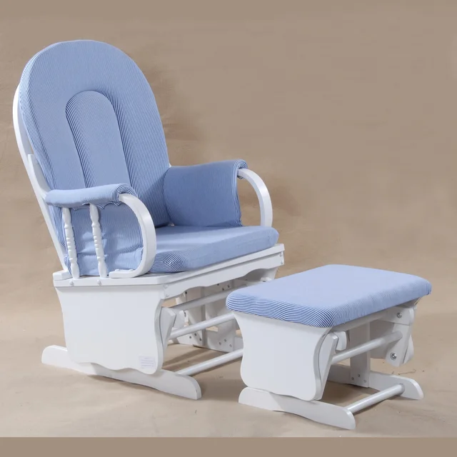 blue nursing chair