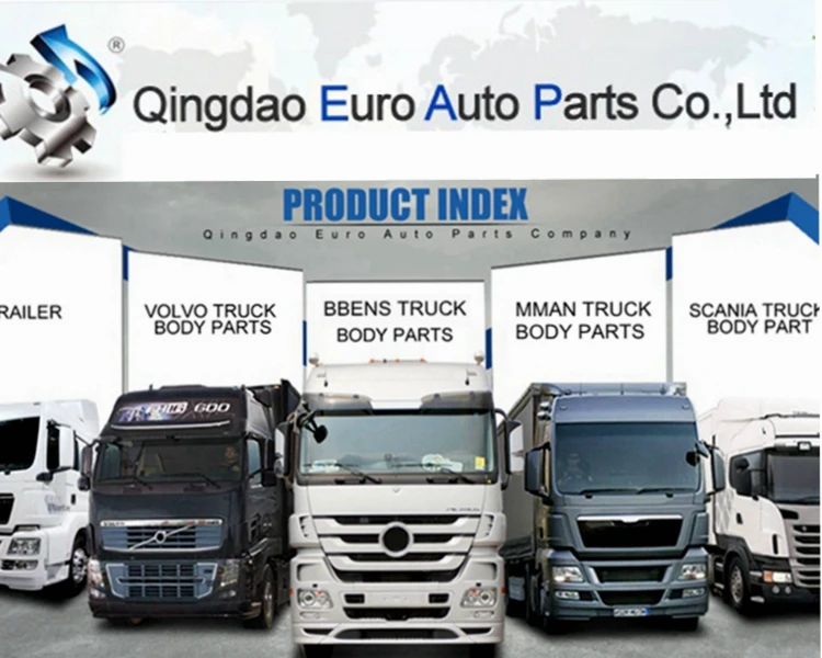 20456804 Truck Front Bumper Spoiler For Volvo Truck Body Parts Center