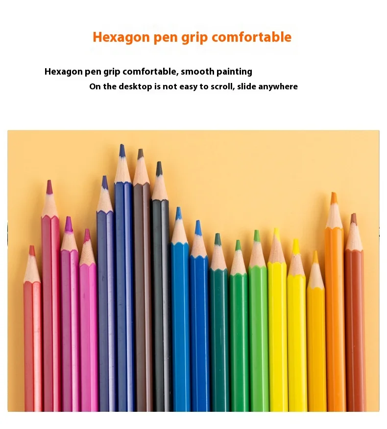 Farbige Wasserlösliche Holzbuntstifte Für Schule Und Kindergarten_voghion.com