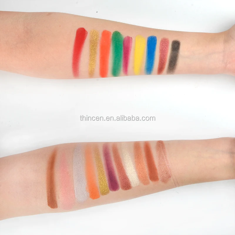 12 Color Wholesale Diy Custom Eyeshadow Palette Private Label