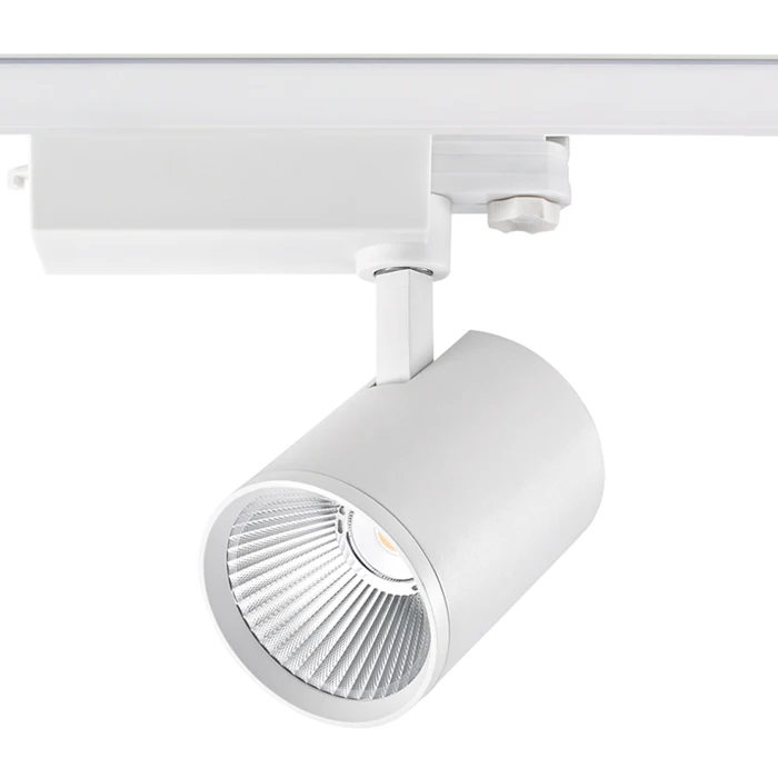 European design ODM OEM Supplier buit-in ldriver led tracking light head for chain stores