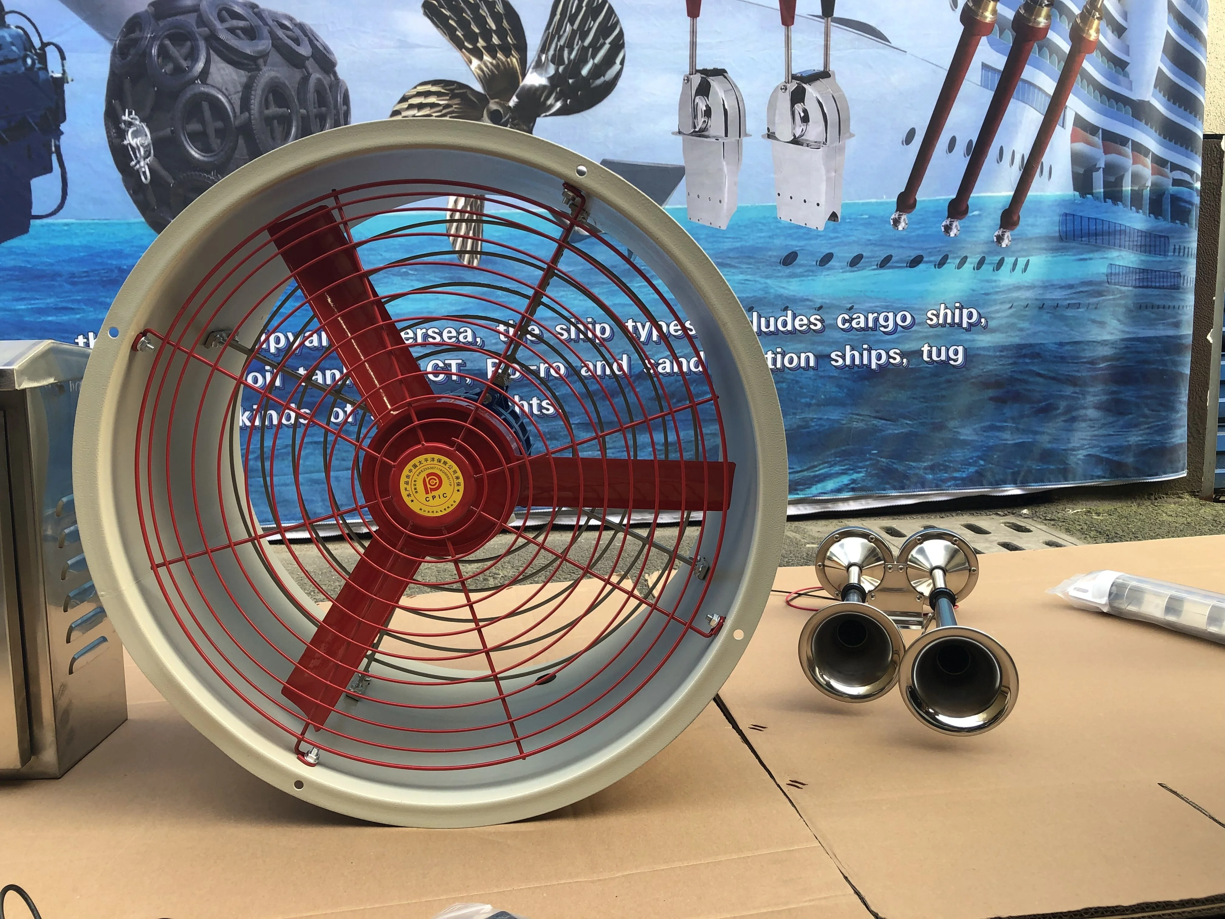 Sinooutput 4" 6" Customemade Proof Exhaust Fan 2000w Round Duct Vortex