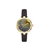 High Quality Original Japan Quartz Movement Luxury Diamond Stone Women Genuine Leather Wrist Watch