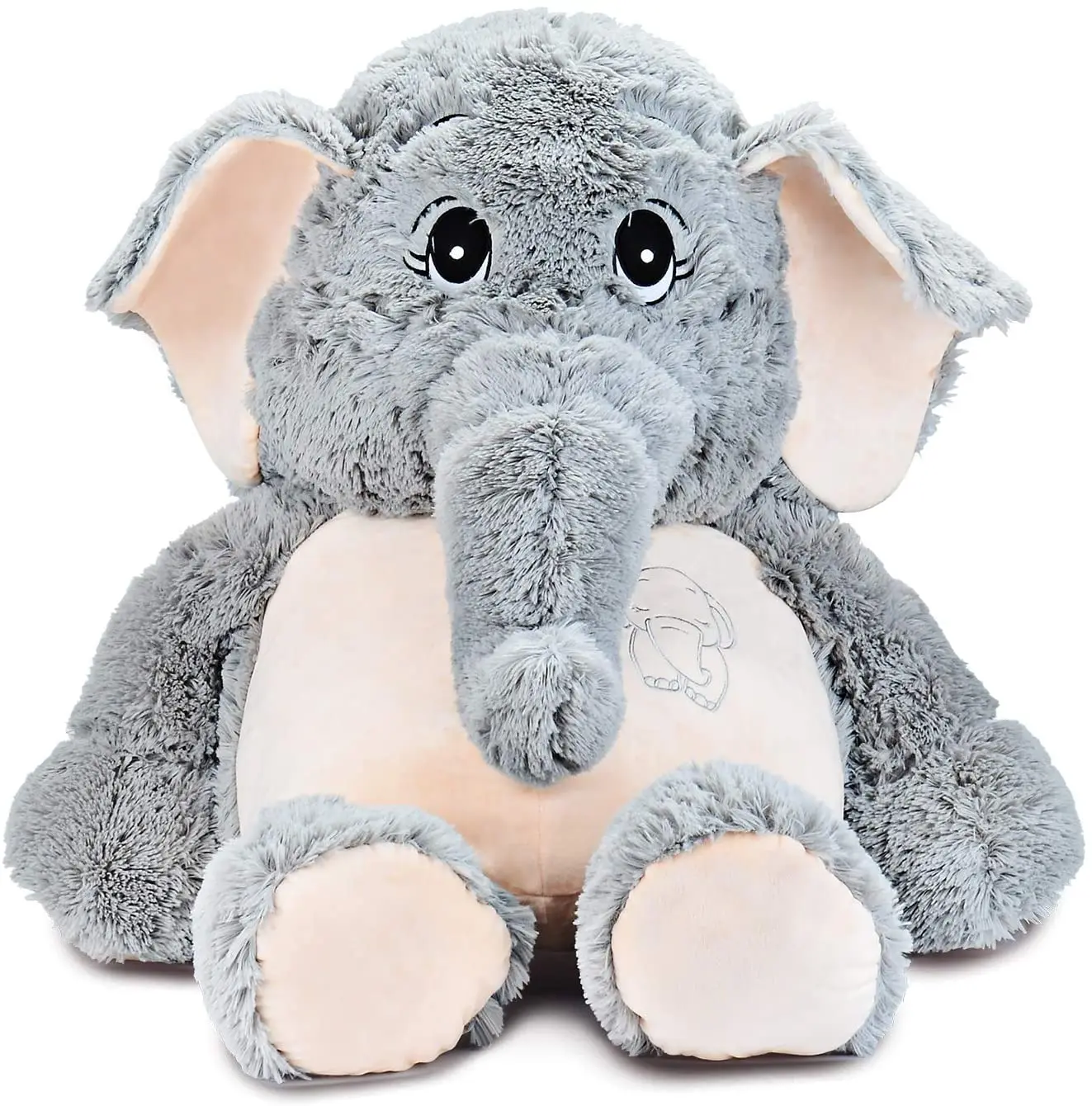 giant elephant plush