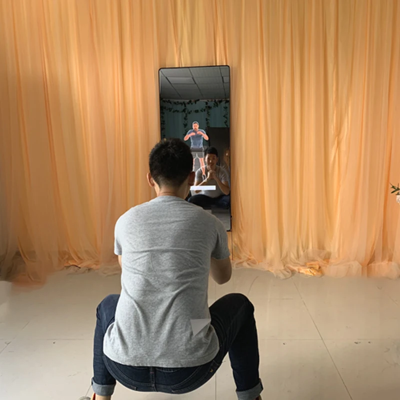 Magic Exercise Mirror Gym Interactive Health Full Body Sport Gym Floor