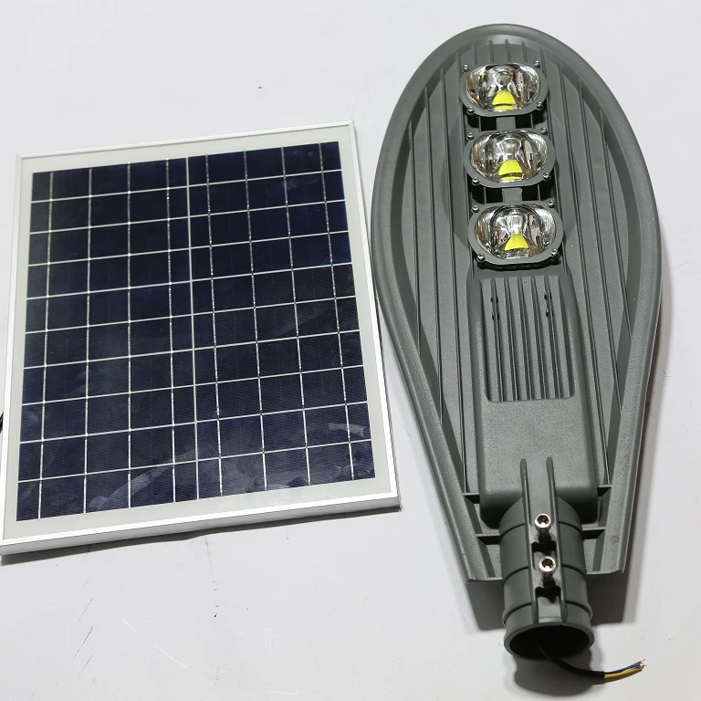 50W 100W Professional China manufacturer Baojian Energy Solar Led Street Light Outdoor Polysilicon light