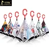 inverted umbrella cute totoro umbrella cat reverse umbrella