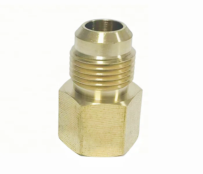 1/2 Flare Male Brass Tube Fitting Adpater *1/2npt Female Thread - Buy ...