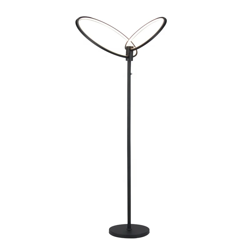 Simple Modern Design Dimmable LED Floor Lamp High Bright Indoor Living Room Standing Light