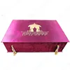 Great Gift For An Event You Hosted PU Leather Double Bottle Wine Package Box