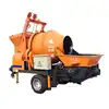 HBT0804-JZC200 small electric concrete mixture machine with pump for sale