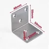 OEM ODM stainless steel right hardware angle brackets