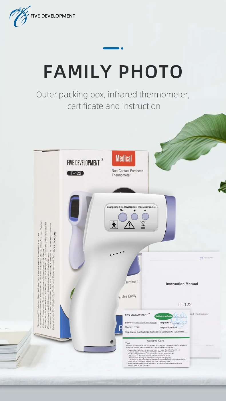 In Stock thermometer infrared medical digital thermometer digital thermometer gun IT-122