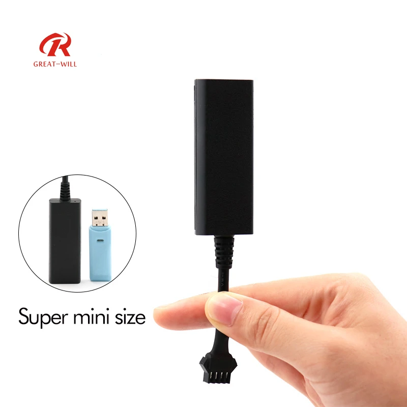 Great Will TR05 Micro Chip Car Mini Tamper Proof Personal Device Vehicle Motorcycle Tamper Proof GPS Tracker