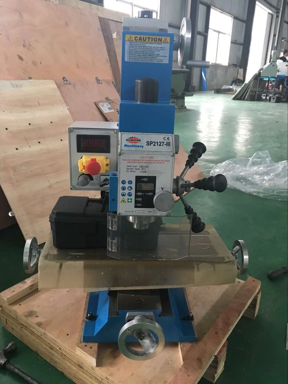 Automatic milling machine not cnc milling machine mini mill price with brushless motor available SP2217-III