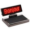 Solar Indoor Digit Scrolling Programmable LED Name Badge