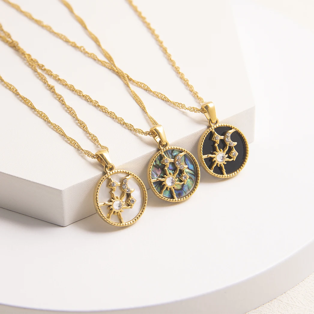 Powell Fashion Jewelry Wholesale Waterproof Seashell Stainless Steel