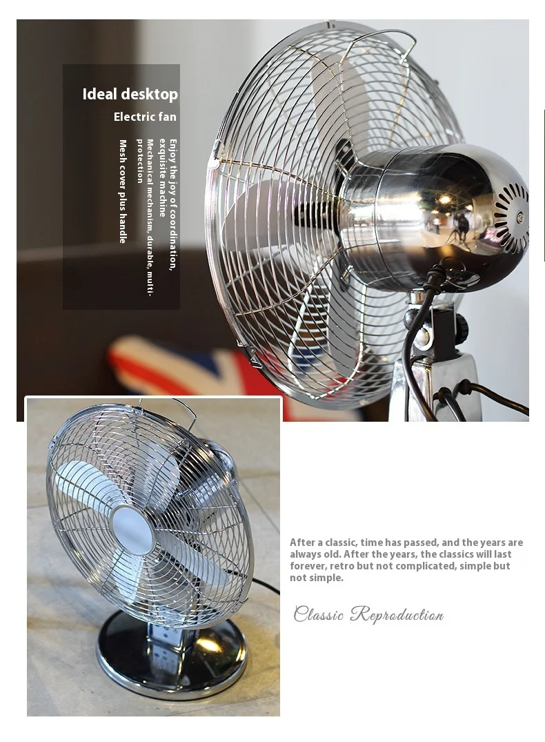 Table Fan, 220-240VC, Electric - detail 14
