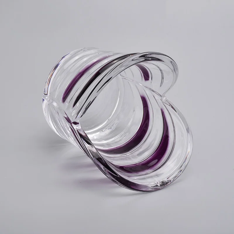 Unique Design Decorative Glass Candle Holders