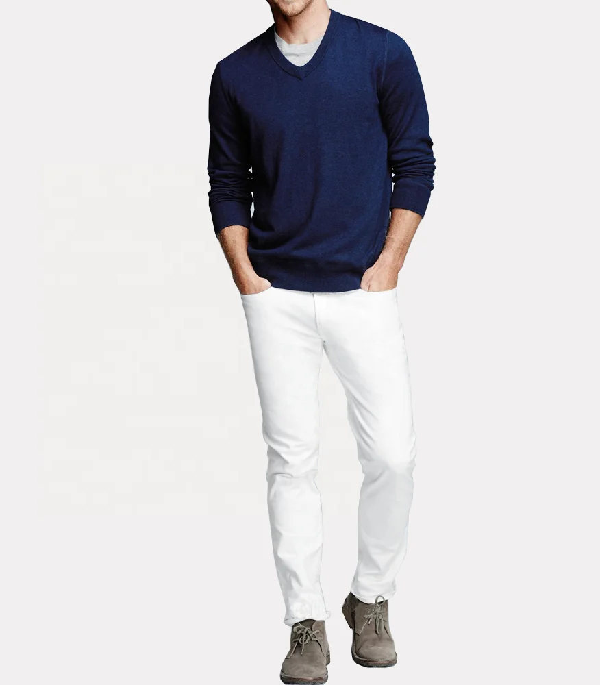 Custom Mens New Model Jeans Pants Pure 