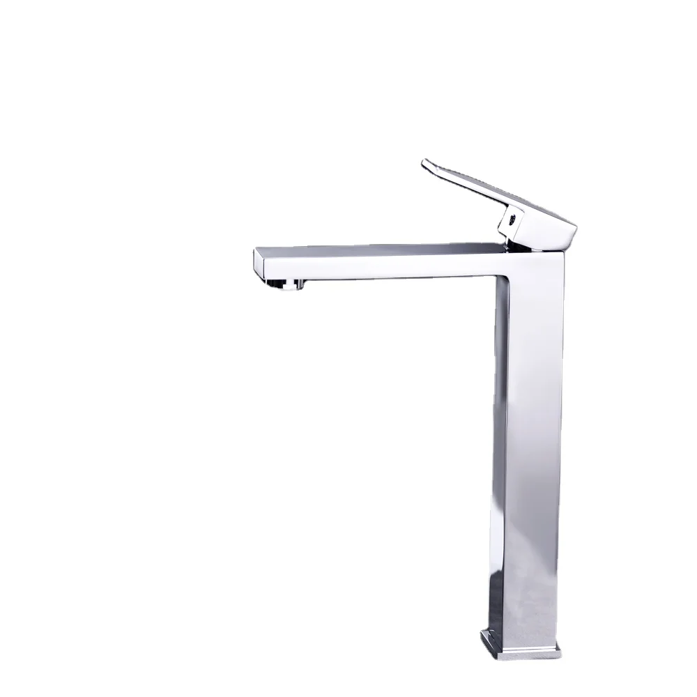
Sanitary ware wash basin chrome faucet bathroom sink deck mounted cold mixed water tap single hole 