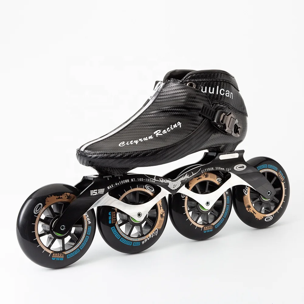 Wholesales City Run Carbon Fiber Inline Racing Speed Skate Professional