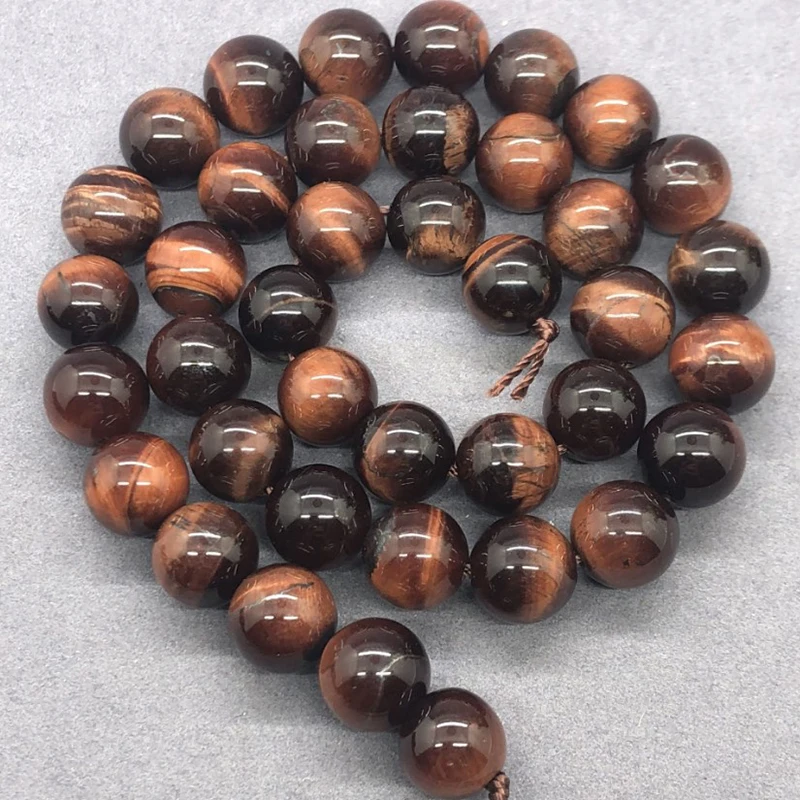 Wholesale manufacturer genuine high quality gemstone bead natural tiger eye stone loose beads for jewelry making (AB1770)