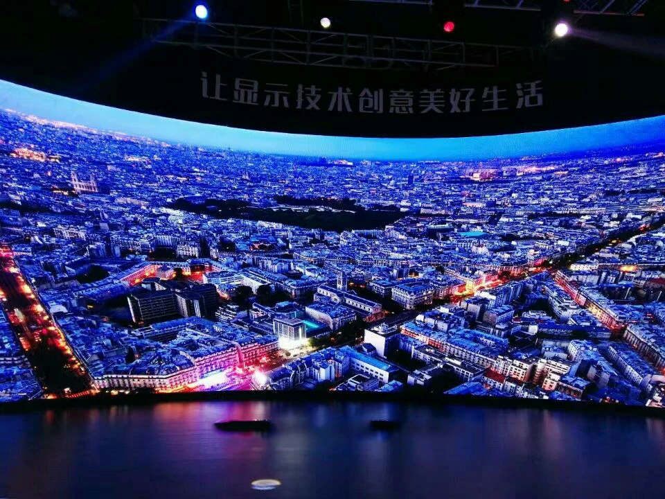 81全彩曲面屏幕led电视led屏幕音乐会圆形舞台led显示屏