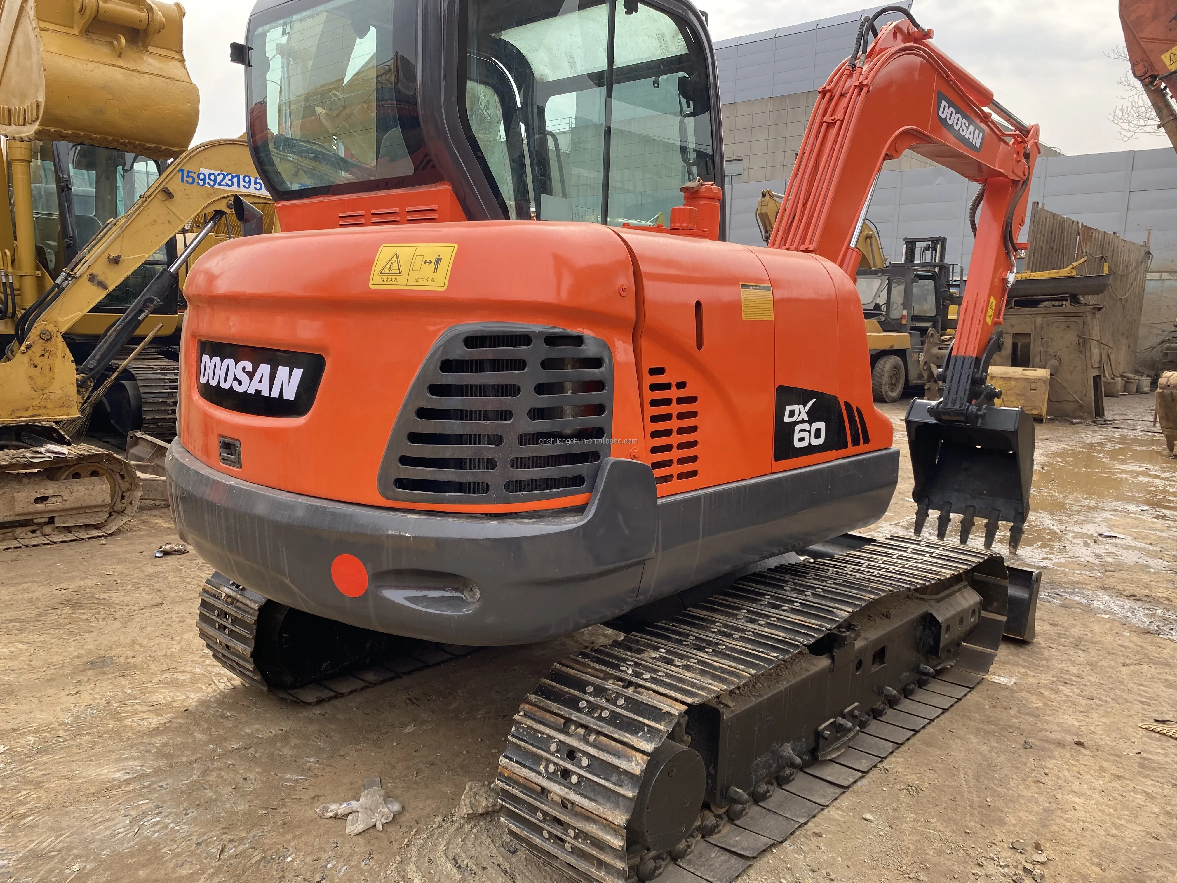 Used Excavator Doosan DX60 with Excellent Working Condition on Sale ...