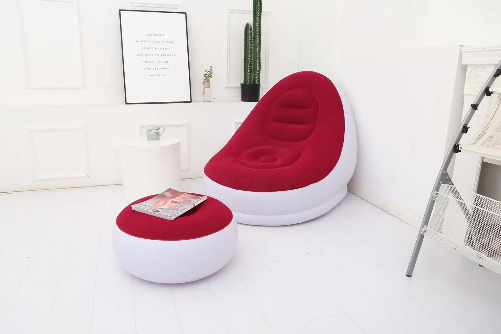 Canapé gonflable géante de salon, fauteuil paresseux en pvc, livraison gratuite, nouveau