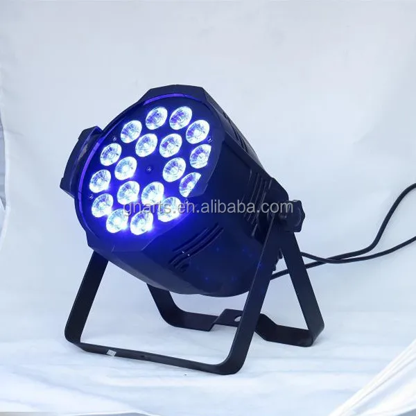 Newest hot selling indoor cheap par64 ,18 x 10w RGBW 4 in 1 high power led stage light led par light sell online