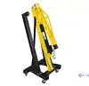 2 ton hydraulic folding engine crane workshop crane