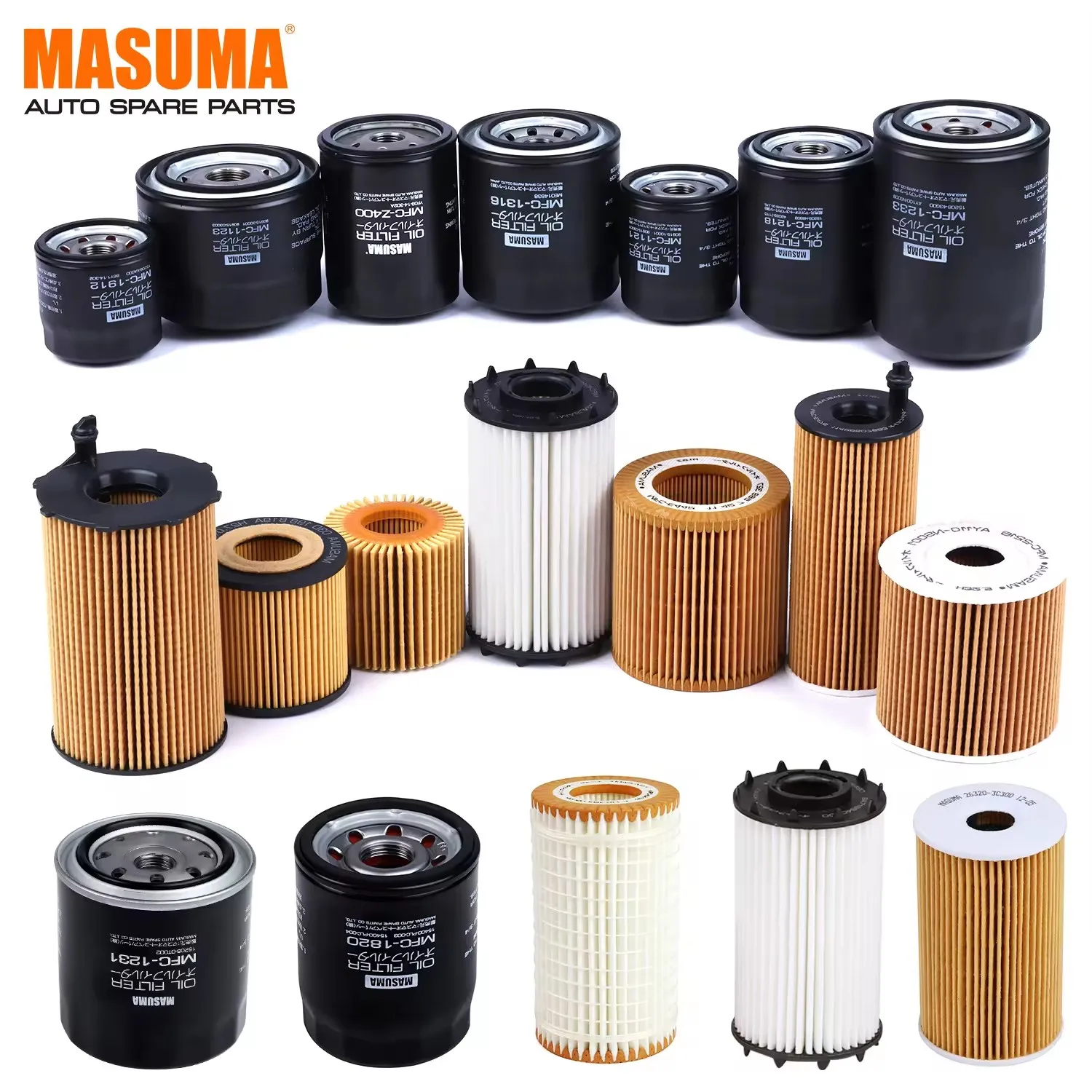 MASUMA Oil Filters - Reliable Auto Parts for Toyota & Lexus