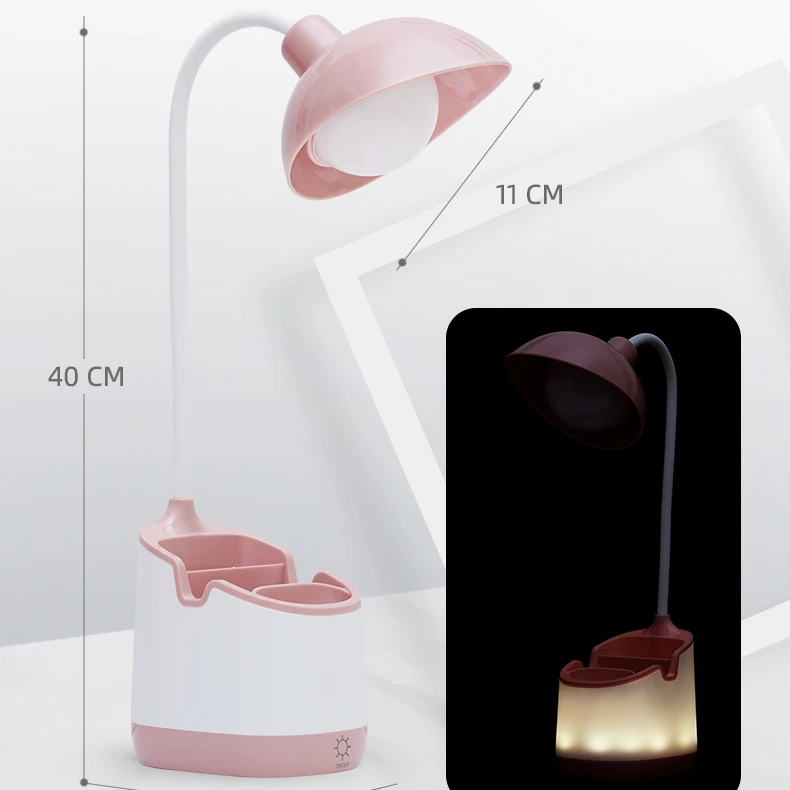 Bedside Lamp Table Room Light Modern Luminous Led Body China Power Item Lighting Style Furniture Light Lamp