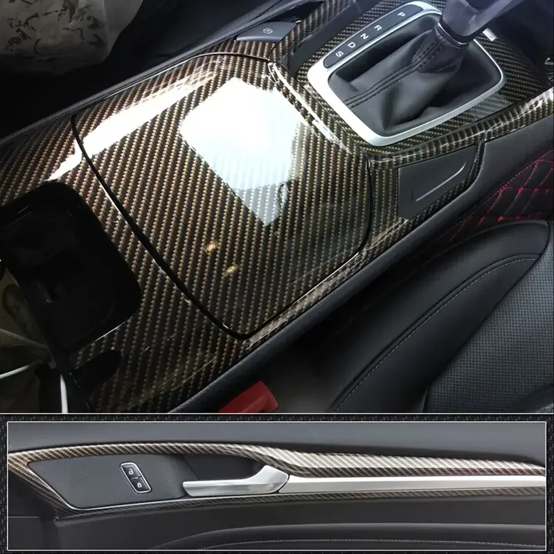 Factory Direct High Quality Gloss 2D Gold PVC Luxury Color Changing Car ...